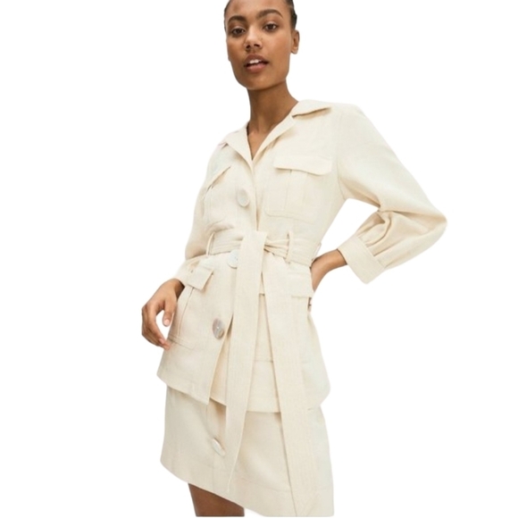 Kate Spade Luxe Twill Jacket Size 14 New - Picture 2 of 14